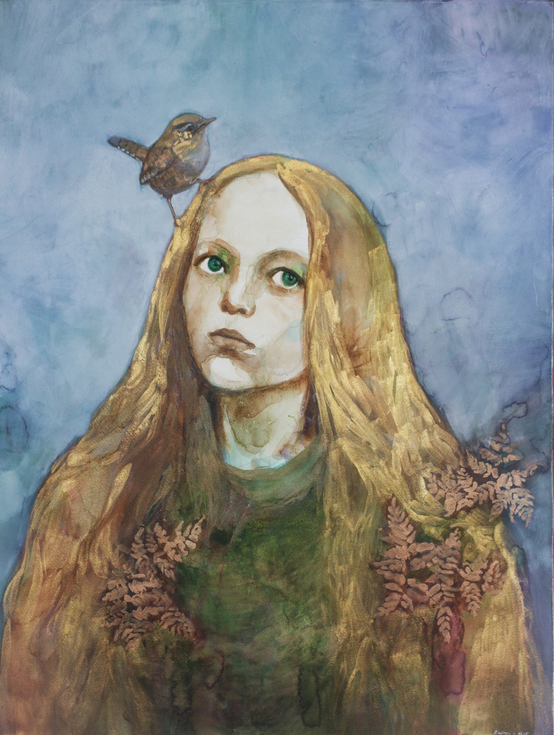 Peukaloiset 2025, 62 x 47cm Akvarelli, muste ja guassi paperille-2-2